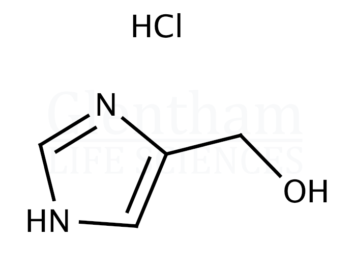 Structure for 4-(Hydroxymethyl)imidazole hydrochloride