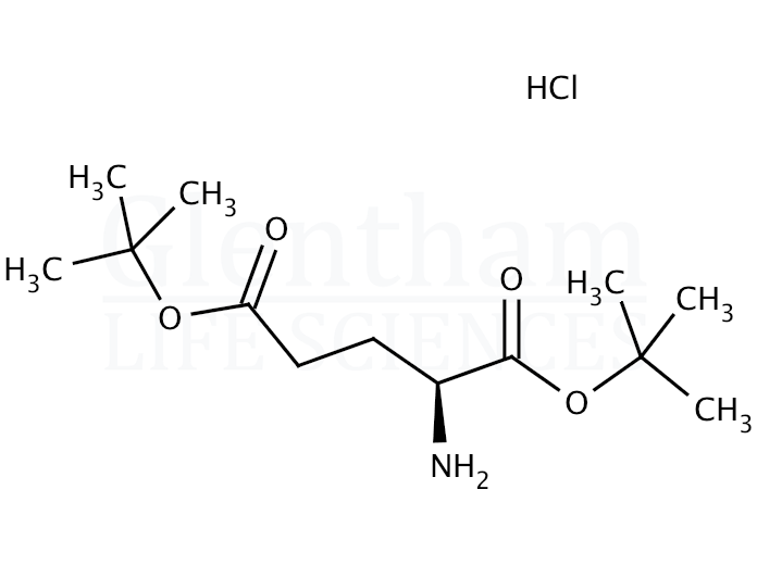 L-Glutamic acid di-tert-butyl ester hydrochloride Structure