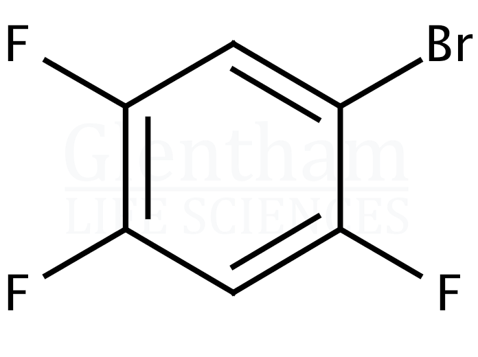 1-Bromo-2,4,5-trifluorobenzene Structure