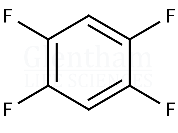 1,2,4,5-Tetrafluorobenzene Structure