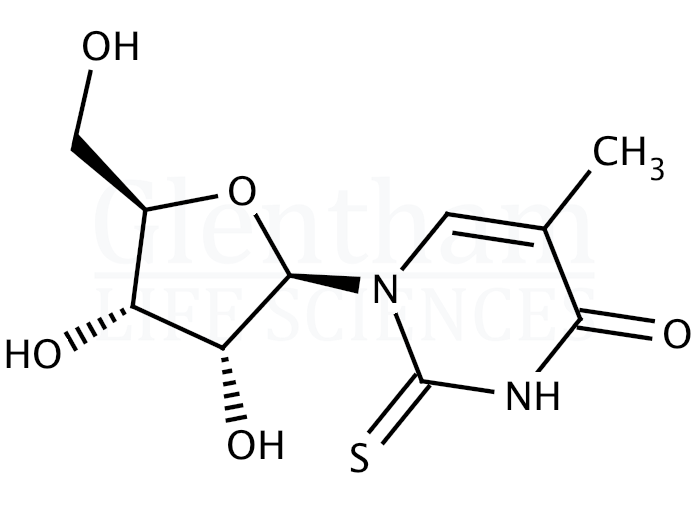 5-Methyl-2-thiouridine Structure