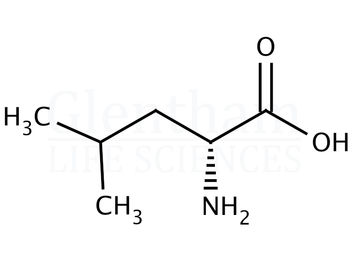 Structure for D-Leucine  (328-38-1)