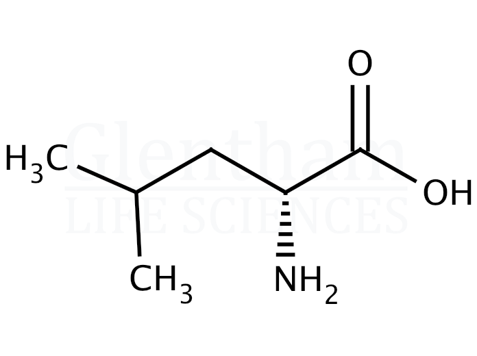 Structure for D-Leucine (328-38-1)