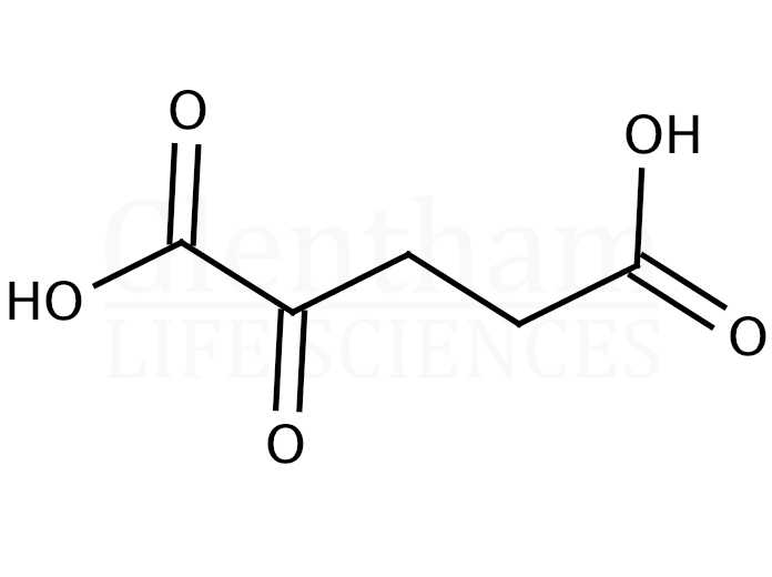 Structure for 2-Ketoglutaric acid disodium salt dihydrate (305-72-6)