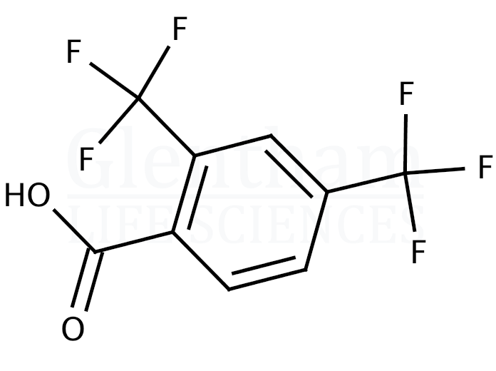 Structure for 2,4-Bis-trifluoromethylbenzoic acid