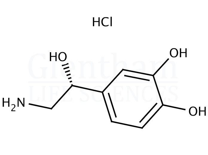 Structure for  L-Noradrenaline hydrochloride  (329-56-6)