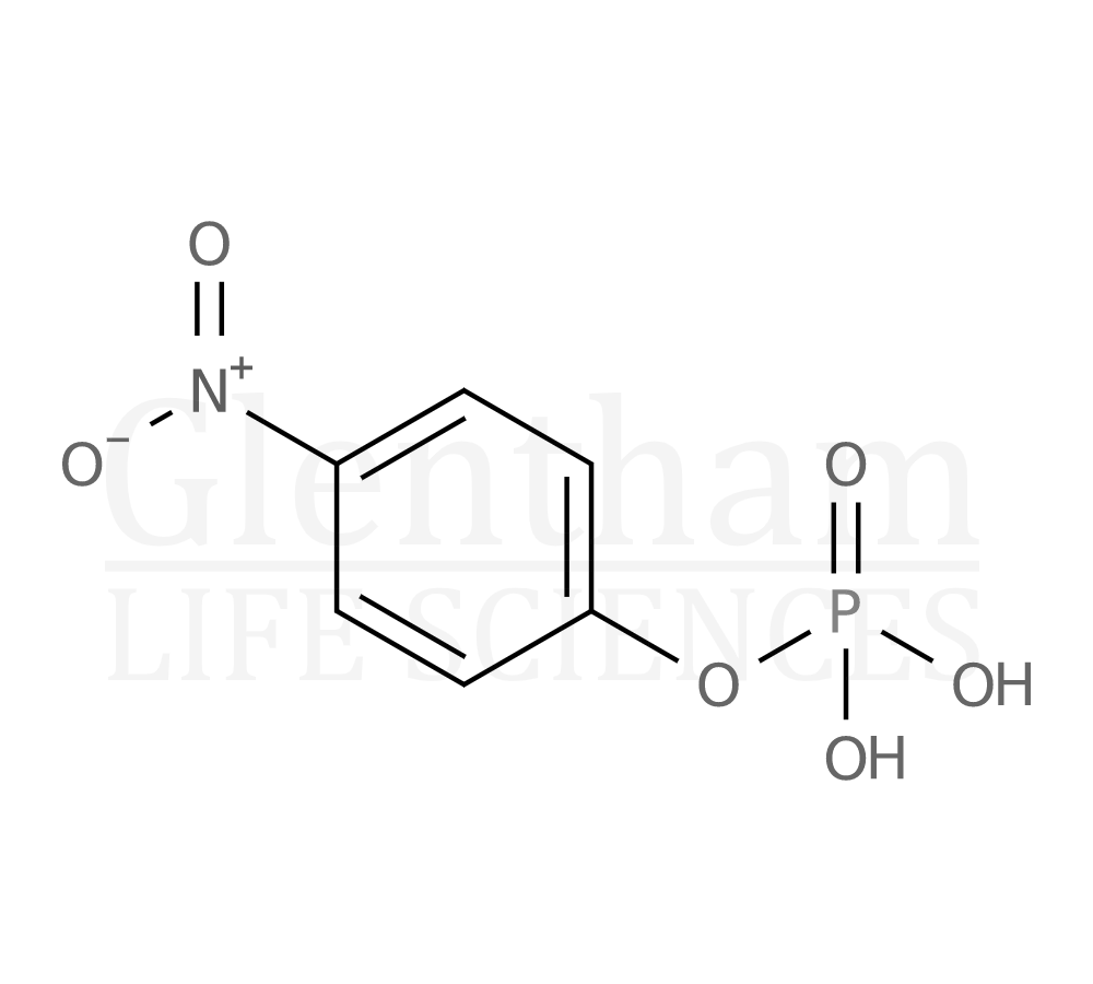 4-Nitrophenyl phosphate Structure