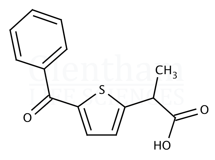 Tiaprofenic acid Structure