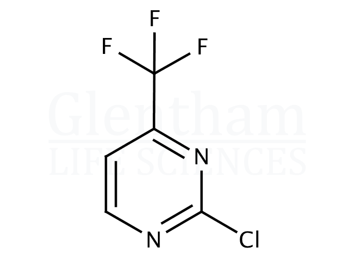 Structure for 2-Chloro-4-trifluoromethylpyrimidine (33034-67-2)