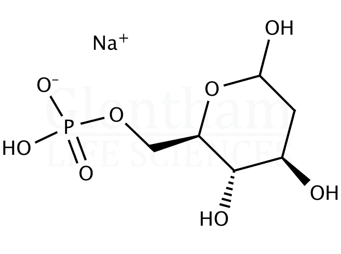 2-Deoxy-D-glucose 6-phosphate sodium salt Structure