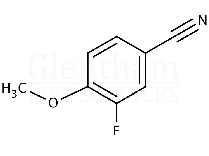 Large structure for  3-Fluoro-4-methoxybenzonitrile  (331-62-4)