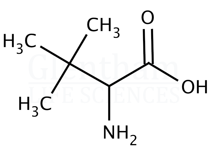 Structure for DL-tert-Leucine