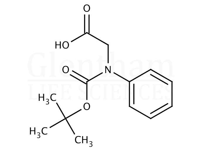 Structure for  Boc-D-Phg-OH    (33125-05-2)