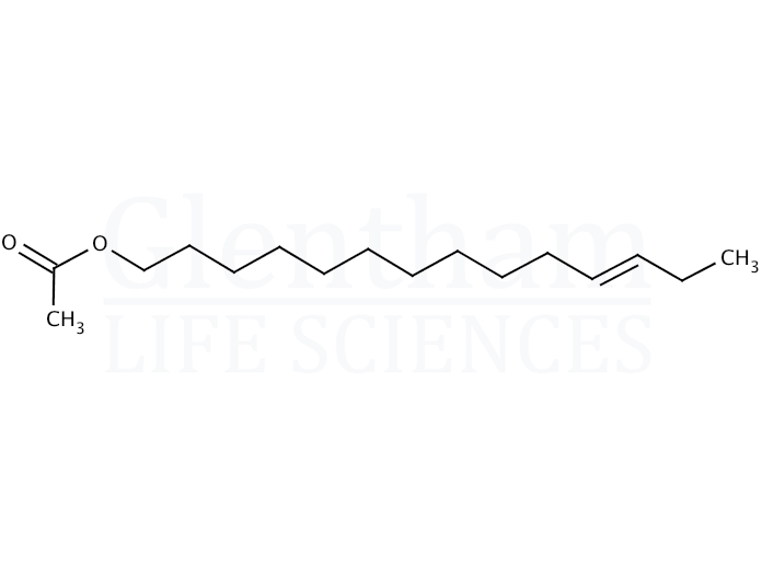 Large structure for  trans-11-Tetradecenyl acetate   (33189-72-9)