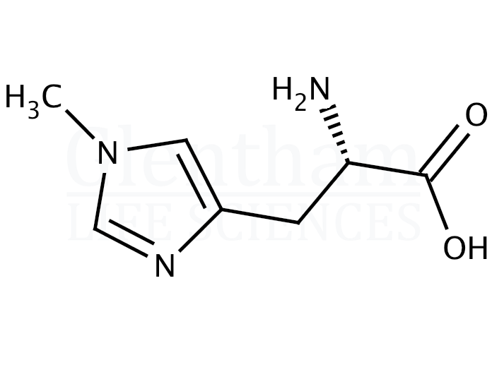 Structure for 1-Methyl-L-histidine  
