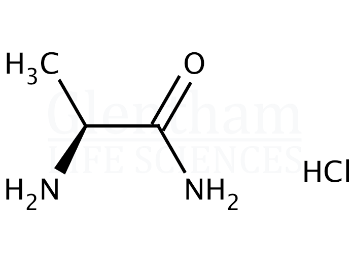 Structure for L-Alaninamide hydrochloride  