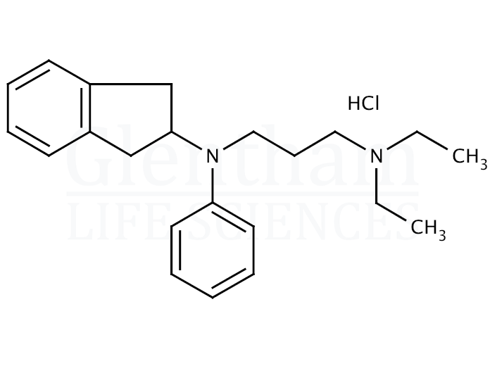 Structure for Aprindine hydrochloride