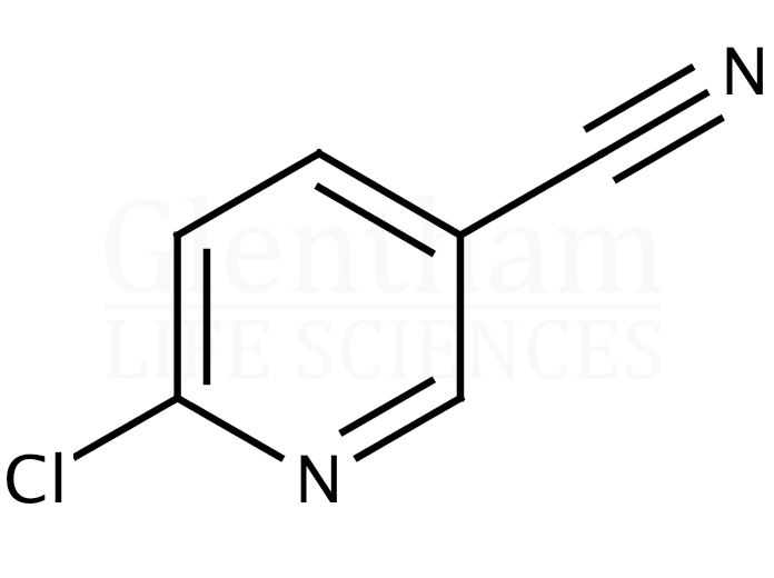 2-Chloro-5-cyanopyridine Structure