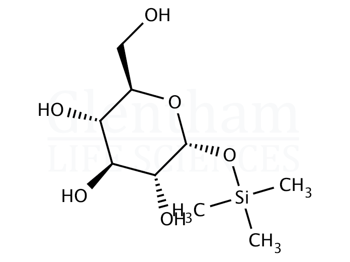 Trimethylsilyl-alpha-D-(+)-glucose Structure