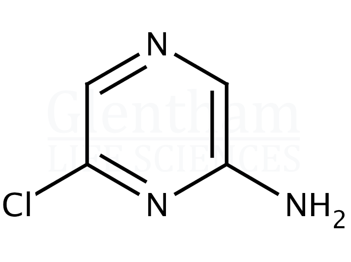 2-Amino-6-chloropyrazine Structure