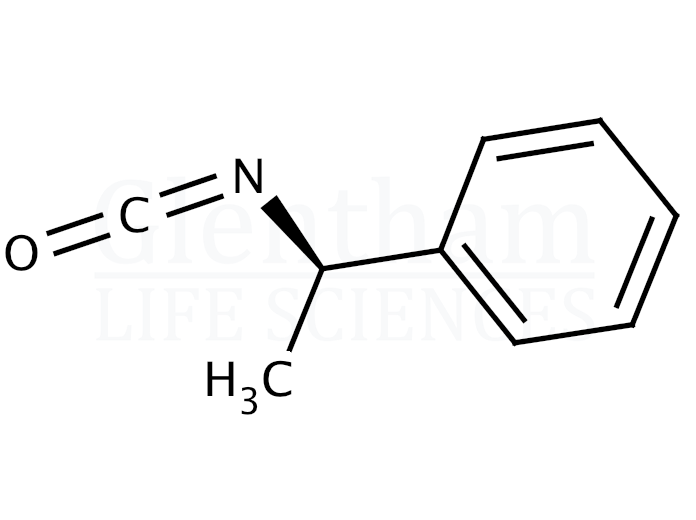 (+)-alpha-Methylbenzyl isocyanate, 99% Structure