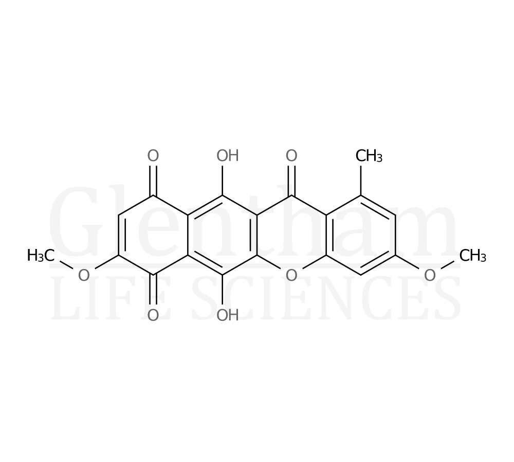 Structure for Bikaverin (33390-21-5)