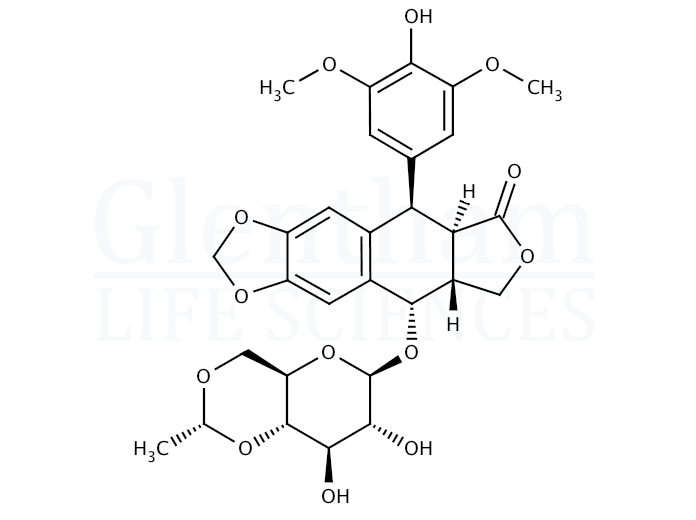 Strcuture for Etoposide, USP grade