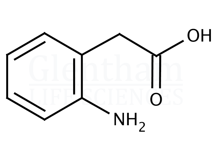 2-Aminophenylacetic acid  Structure