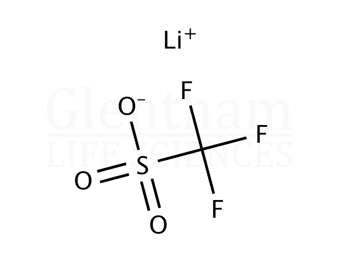 Lithium trifluoromethanesulfonate Structure