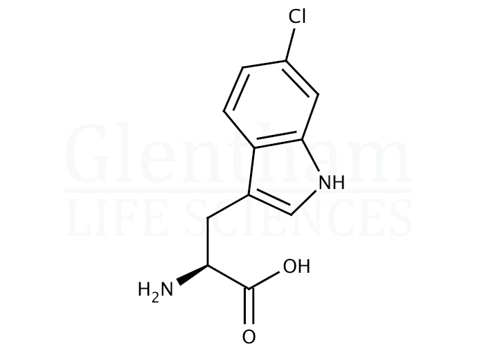 Structure for 6-Chloro L-Tryptophan