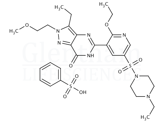 Structure for Gisadenafil besylate salt