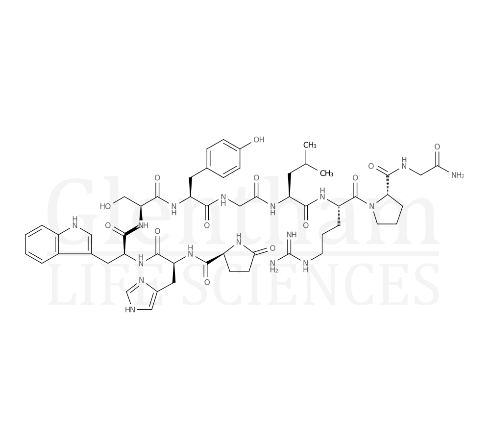 Structure for Gonadorelin Acetate