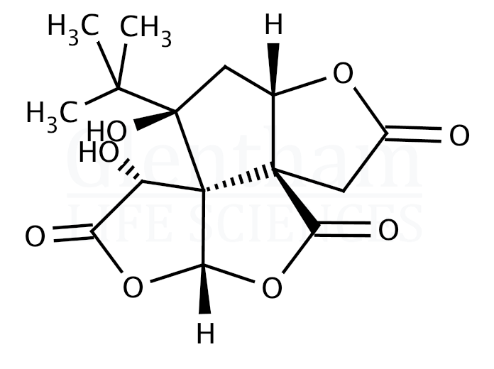 Structure for  Bilobalide  (33570-04-6)