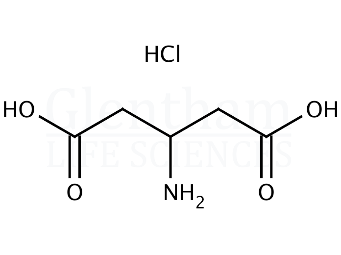 β-Glutamic acid hydrochloride  Structure