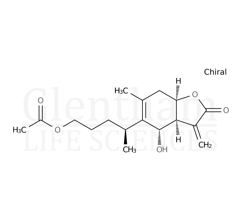 Strcuture for 1-O-acetylbritannilactone