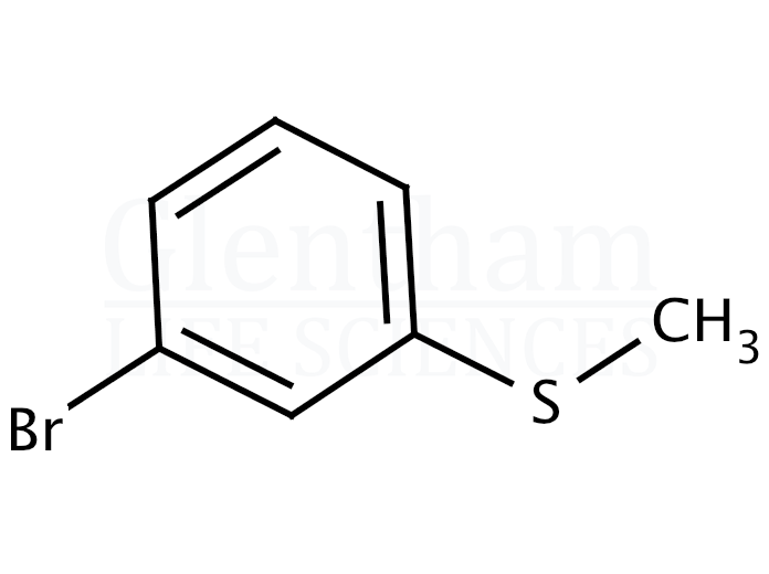 1-Bromo-3-(methylthio)benzene Structure