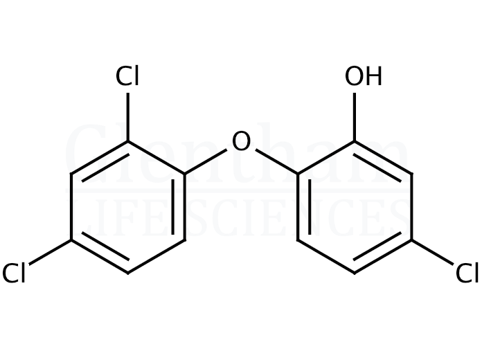 Triclosan, USP grade Structure