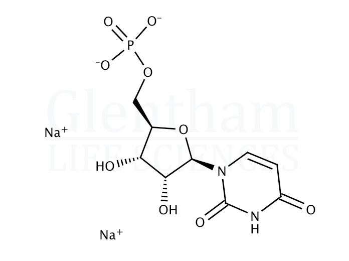 Uridine 5''-monophosphate disodium salt Structure