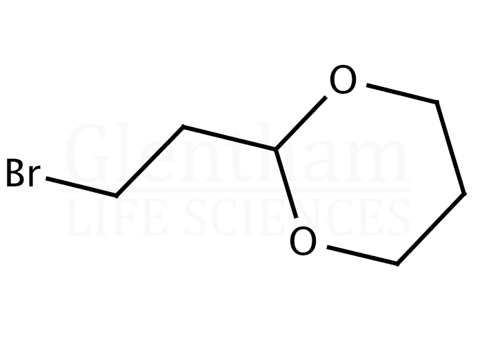 2-(2-Bromoethyl)-1,3-dioxane Structure