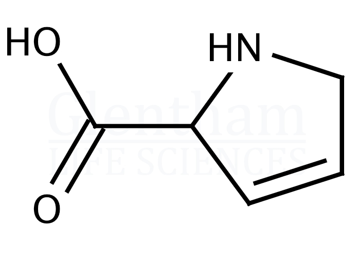 Structure for 3,4-Dehydro-DL-proline  (3395-35-5)