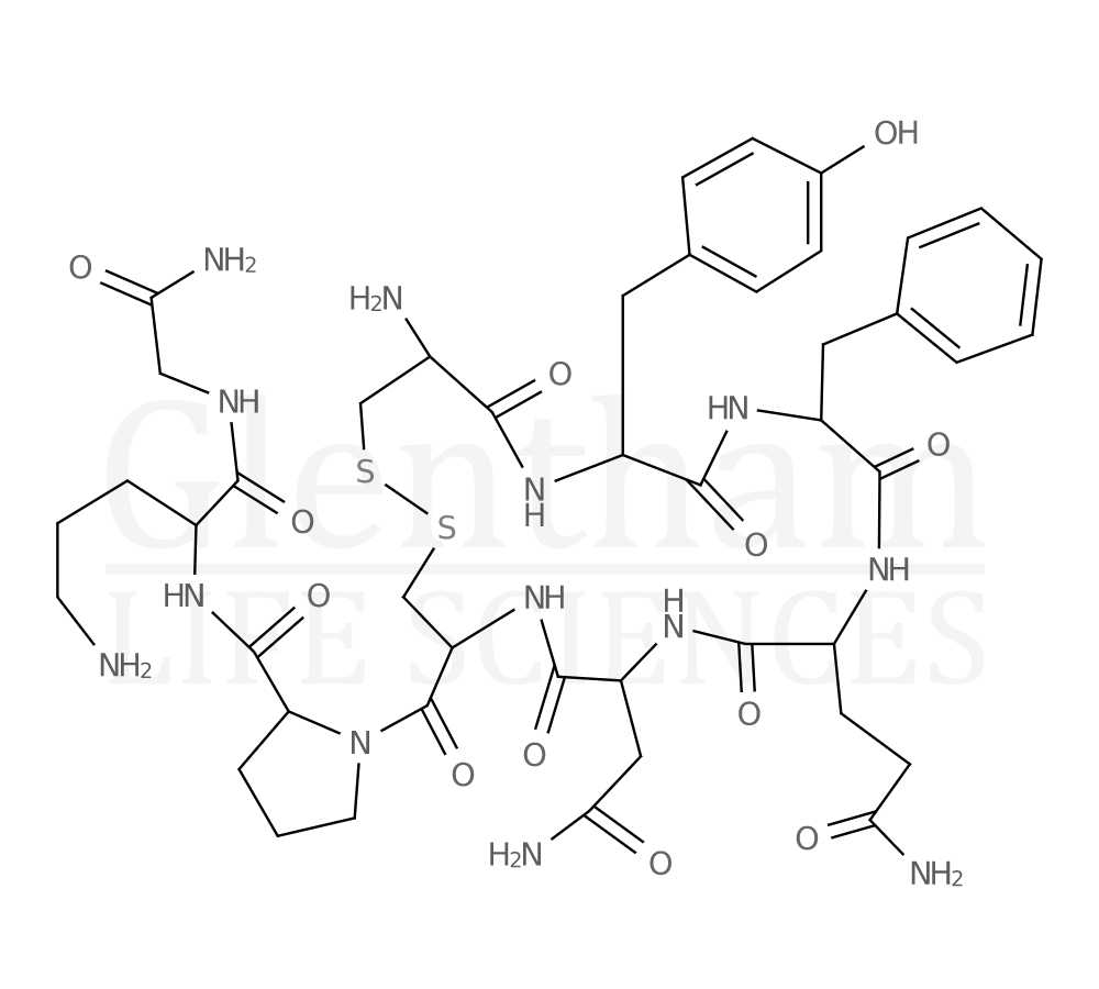 Structure for Ornipressin Acetate