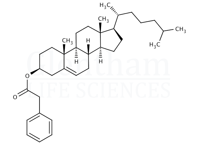 Structure for Cholesteryl phenylacetate (33998-26-4)
