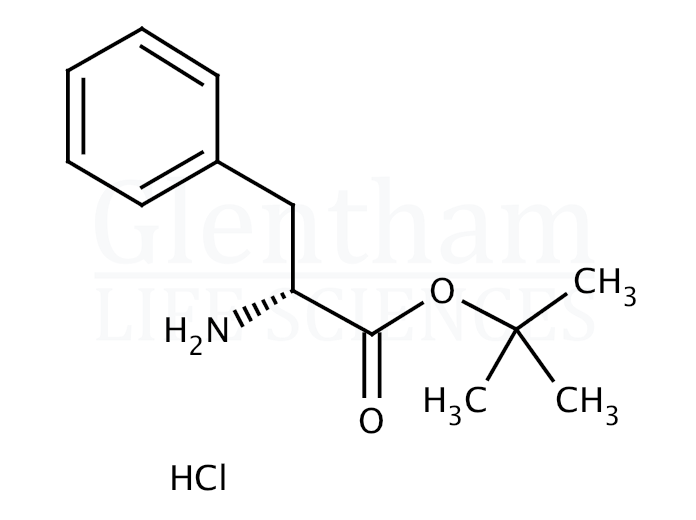 H-D-Phe-OtBu hydrochloride Structure