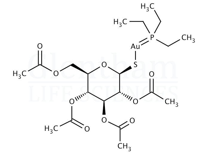 Auranofine Structure