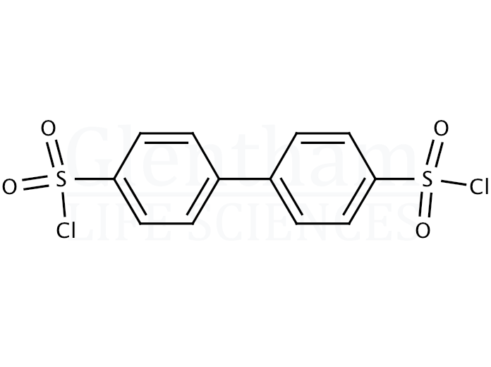 Biphenyl-4,4''-disulfonyl chloride Structure