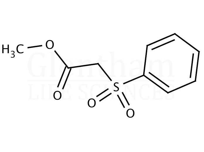 Structure for Methyl phenylsulfonylacetate 