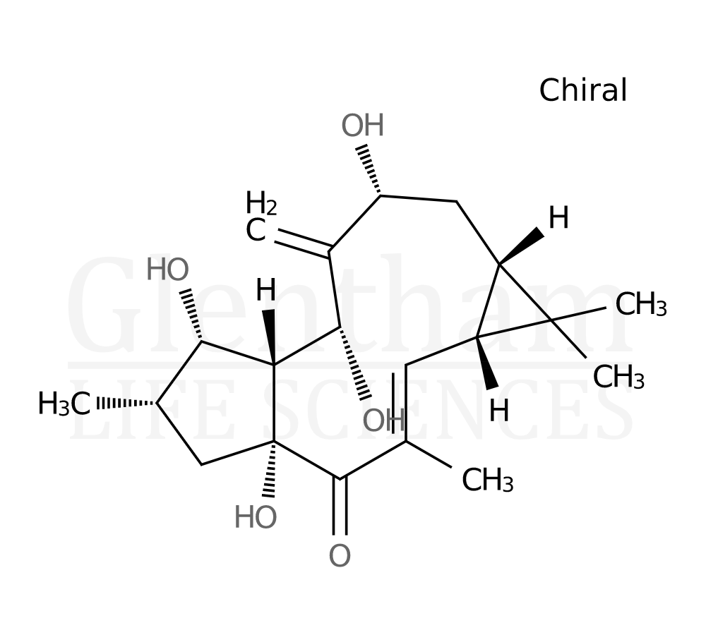 Structure for 7-beta-Hydroxylathyrol
