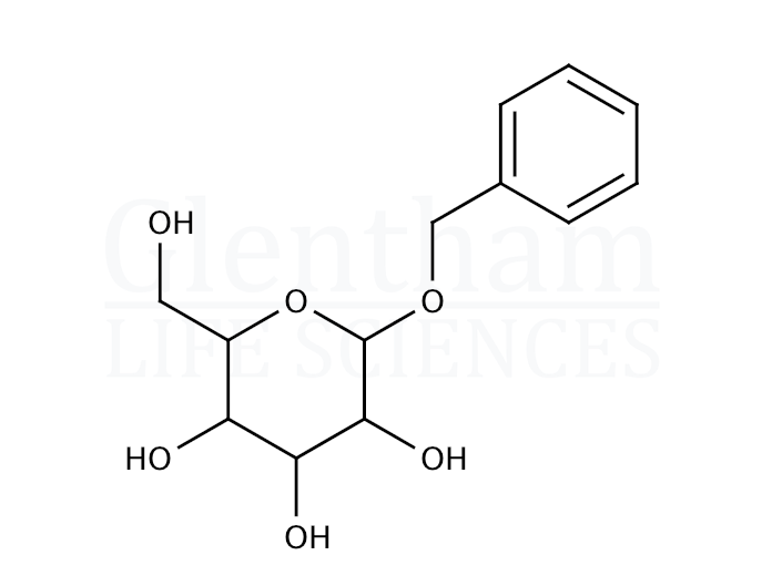 Benzyl D-glucopyranoside Structure