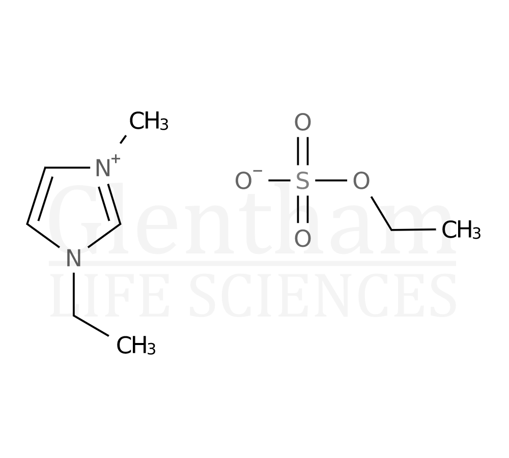 1-Ethyl-3-methylimidazolium ethyl sulfate Structure