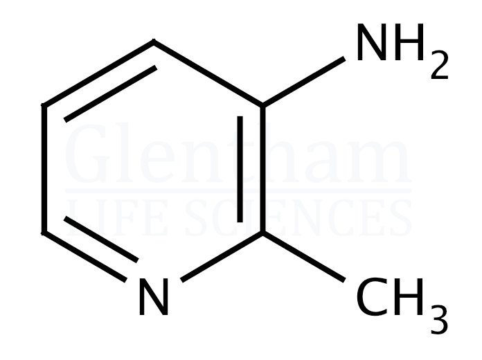 3-Amino-2-methylpyridine Structure